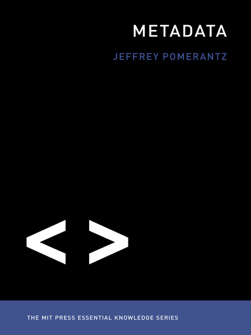 Title details for Metadata by Jeffrey Pomerantz - Available
